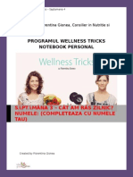 Wellness Tricks - Notebook Personal Saptamana 4