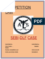 Competition LAW: Sebi-Dlf Case
