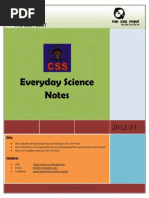 Download CSS - Everyday Science Notes By NOApdf by Muhammad Mubashir Siddiqui SN259561411 doc pdf