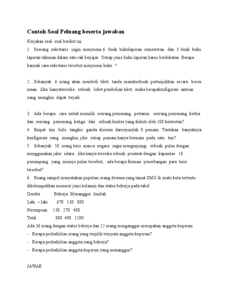 Yuk Mojok! 10+ Contoh Soal Biaya Peluang