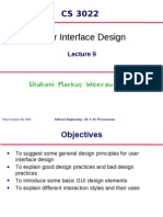 Lecture 9 - UI Design