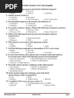 Bio-Chemistry MCQ - No Answer