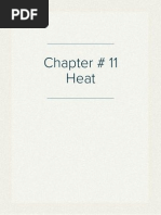 Chapter # 11 Heat