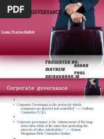 Corporate Governance