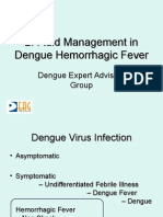 Fluid Management in Dengue Hemorrhagic Fever