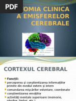 Anatomia Clinica A Emisferelor Cerebrale