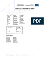 Reinforcement Exercices - Numbers PDF