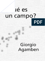 Agamben - Qué Es Un Campo