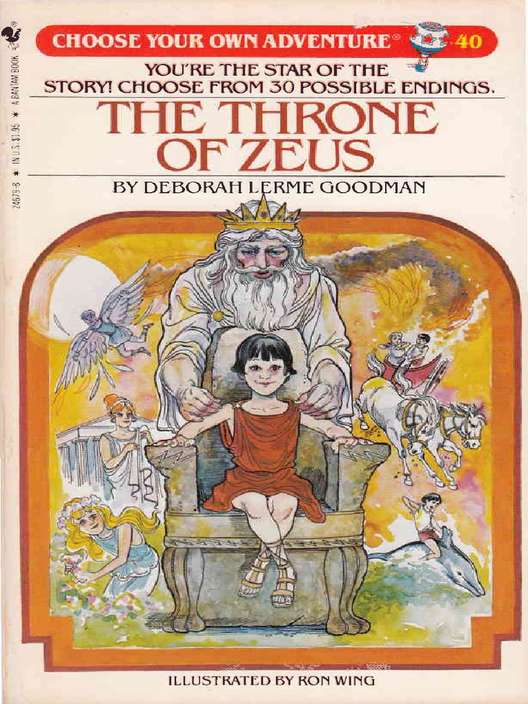 The Throne of Zeus - Choose Your Own Adventure 40 | PDF | Hades | Persephone