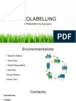 Ecolabeling: An Overview