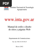 Lineamiento de Diseño Web