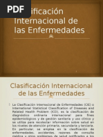 Clasificación Internacional de Las Enfermedades