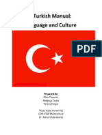 Turkish Language Manual PDF