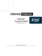 Front Desk Manual: Fidelio Suite 7