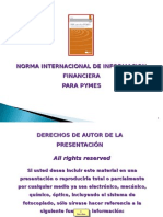 Niif para Pymes