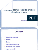 Folding at Home - World's Greatest Chemistry Project: Cristian Mihai Stancu