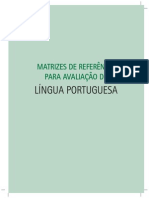 Matrizes Referencia Lingua Portugesa e Matematica