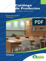 Catálogo de productos para construcción y mueblería