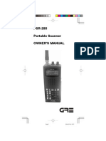 PSR295 Scanner