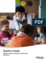 Teacher's Guide: A Guide For Teachers Working With Children With Hearing Loss