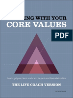 Aligning Core Values Life Coaches Version