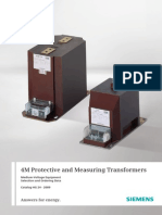 Catalogue Protective and Measuring Transformers m4 en