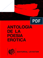 Antología de poesía erótica