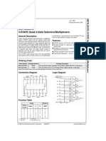 DM74LS257B 3-STATE Quad 2-Data Selectors/Multiplexers: General Description Features