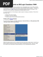 A Quick Tutorial On RSLogix Emulator 5000