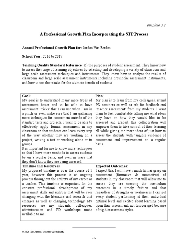 TPGP - Template 3 2 | PDF | Educational Assessment | Behavior Modification