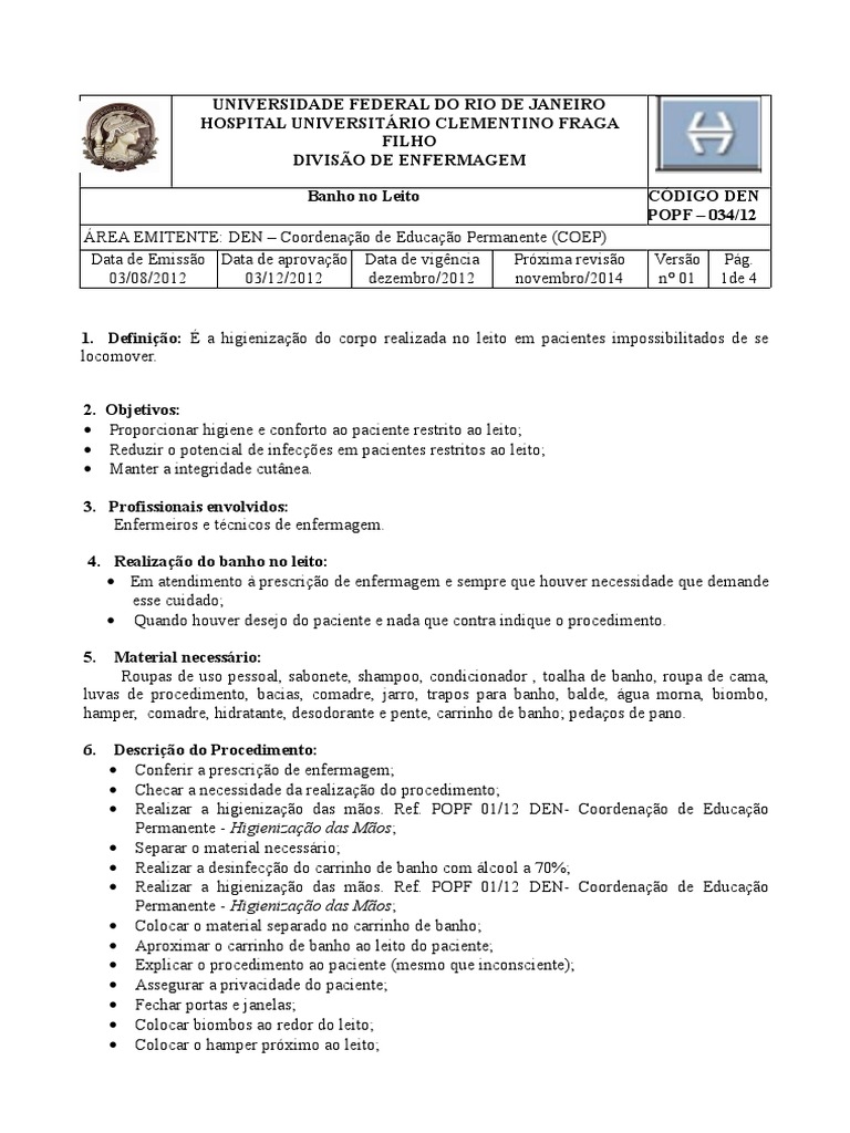Perguntas E Respostas Sobre Banho No Leito