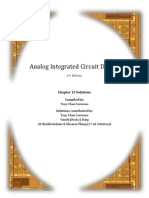 Analog Integrated Circuit Design Chapter 13 Solutions