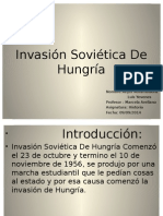 Invasión Soviética de Hungría