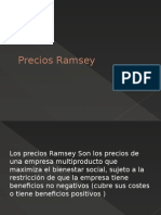 Precios Ramsey 