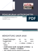 PENGUKURAN ANTROPOMETRI