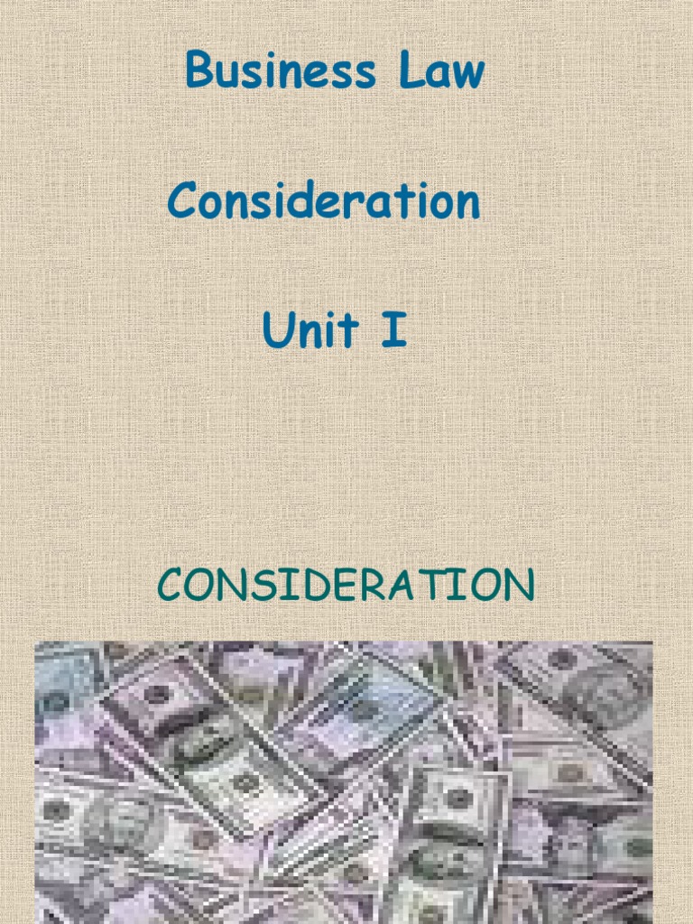act pdf 1872 contract download Business Law   Trust Unit I Law Consideration Consideration