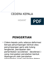 CEDERA KEPALA