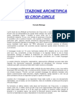 Crop Circles - Interpretazione Achetipica (Corrado Malanga)