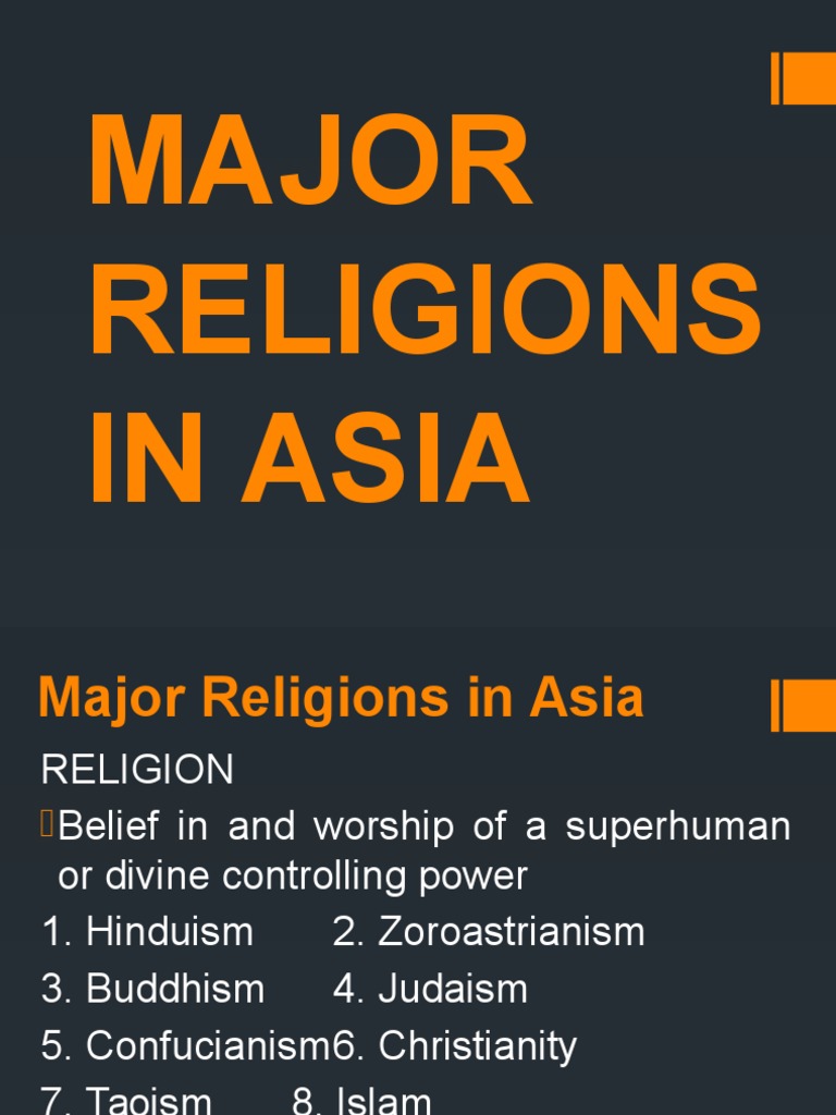 Major Religions in Asia Mecca Religion & Spirituality
