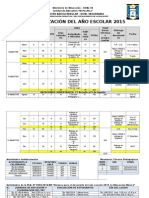 Calendarizaciã“n Del Aã‘o Escolar 2015