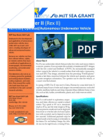 Reef Explorer II (Rex II) : Remotely Operated/Autonomous Underwater Vehicle