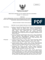 Peraturan Menteri Dalam Negeri Nomor 72 Tahun 2012