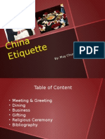 Muy China Etiquette