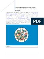 Caracteristicas Particulares OEA