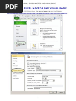 Tutorial - Excel Macros and Visual Basic (4feb2015)