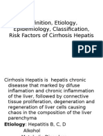Definition, Causes, Types and Risk Factors of Cirrhosis Hepatis