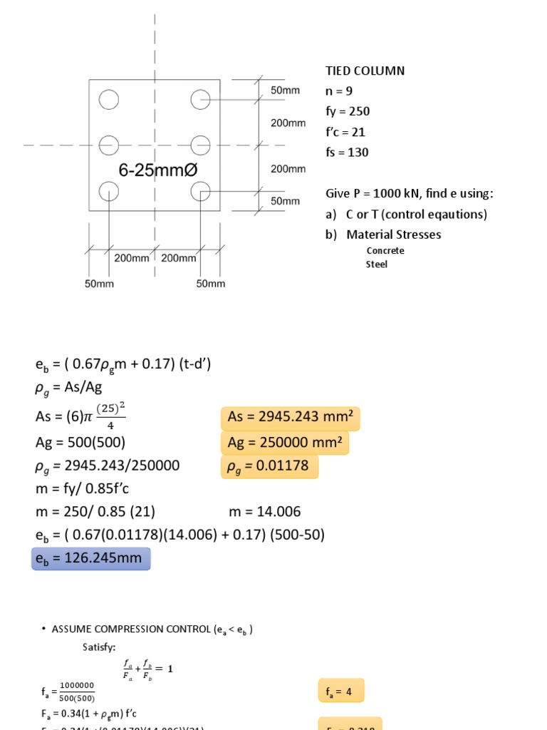 WSD Column Example | PDF