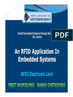 RFID implementation in Embedded controlles