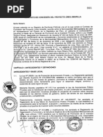 Contrato de Concesión Vía Parque Rímac (Ex Línea Amarilla)