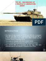 MBT Type 99 - Backbone of Chinese People's Liberation Army